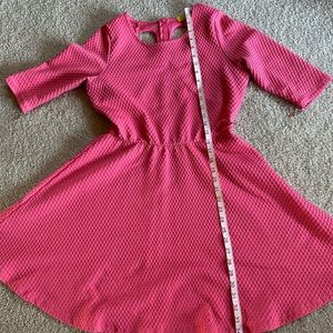 Dress, Skater Hot Pink Barbiecore Doll Dee Elle